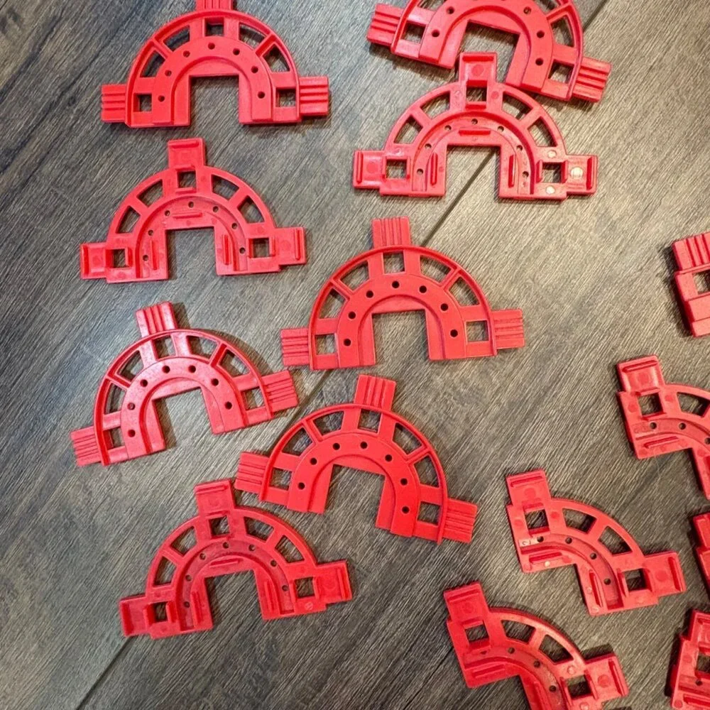 Rokenbok‎ System Replacement Parts Red 31 Pieces Braces Factory Office